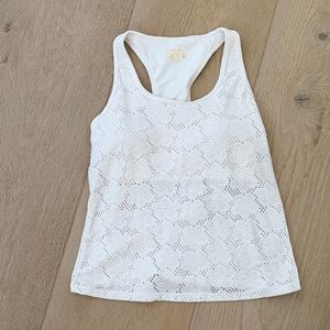 Lilly Pulitzer Luxletic White Top